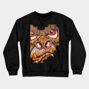 Colour gorilla's face Crewneck Sweatshirt